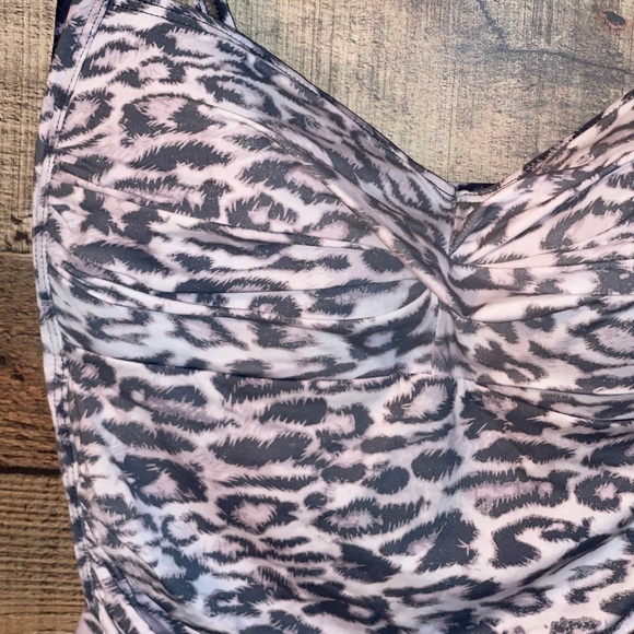 Niptuck Swim Animal Print Slimming One Piece bathing suit - Picture 3 of 6